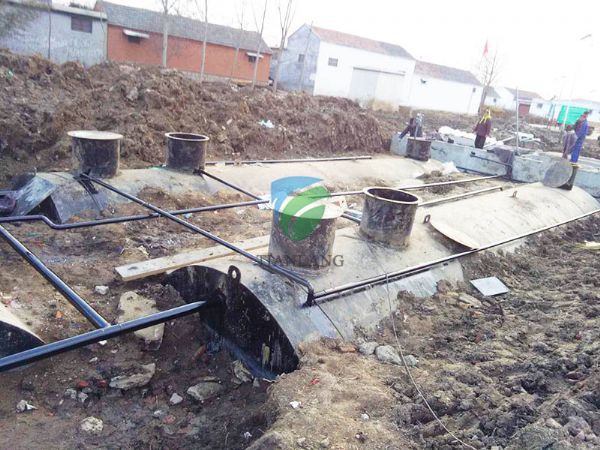 Rural Domestic Sewage Treatment Project of Weilou Village, Jining City