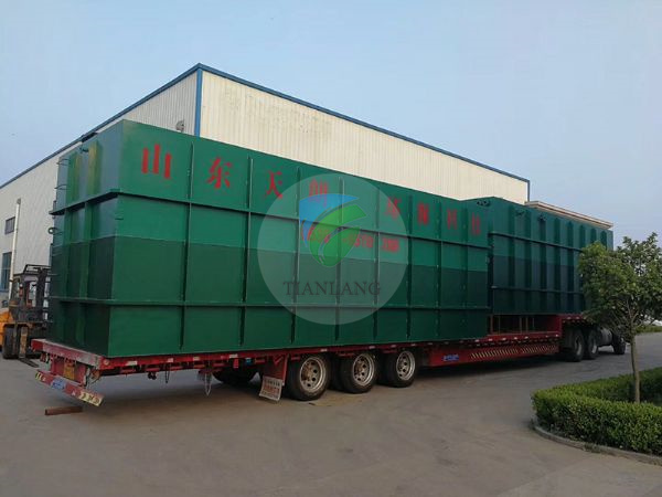 Yancheng buried sewage treatment equipment delivery