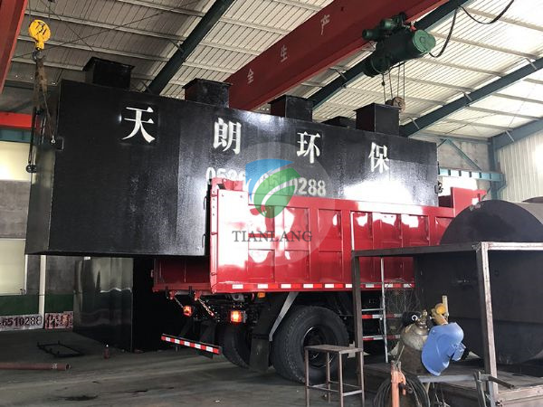 Yingtan Zhongtou Technology buried sewage treatment equipment delivery